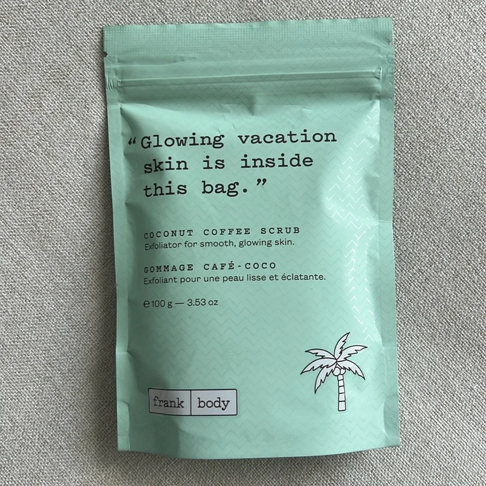 NEW- Frank Body Coconut Coffee Scrub